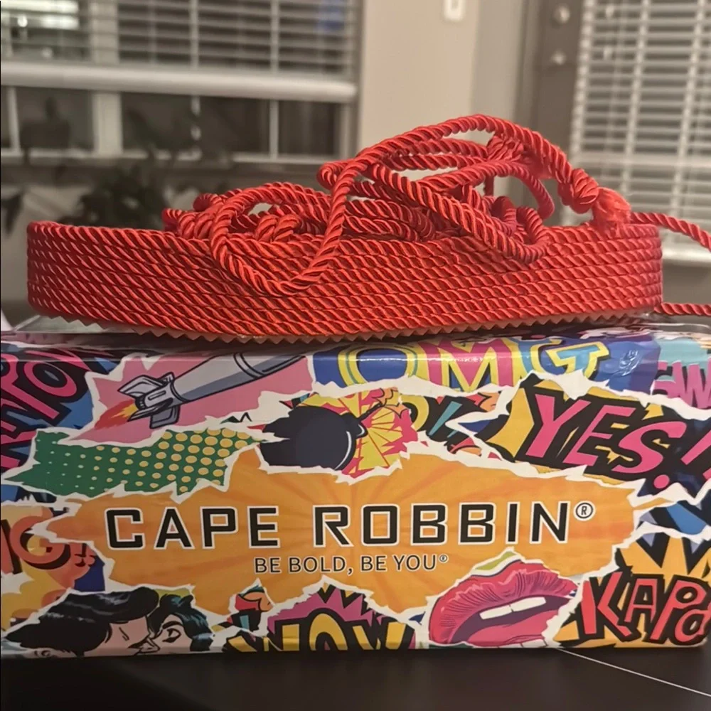 Cape Robbin Women's RED❣️Sandals BRAND NEW IN BOX❣️(pictured in Pink but RED)